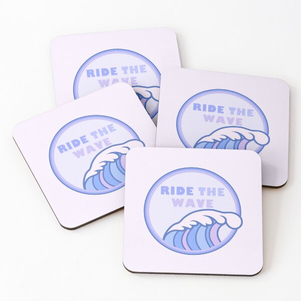 Item preview, Ride the Wave Mental Health Recovery Reminder designed and sold by whitelightningE.