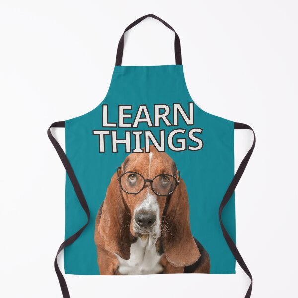 Item preview, Learn Things Basset Hound Dog designed and sold by FlippinTurtles.