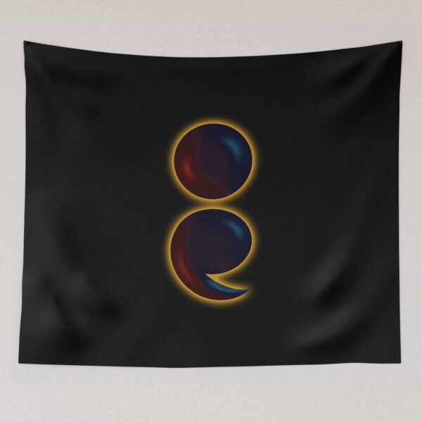 Item preview, Suicide Awareness Semicolon designed and sold by ANewNemo.