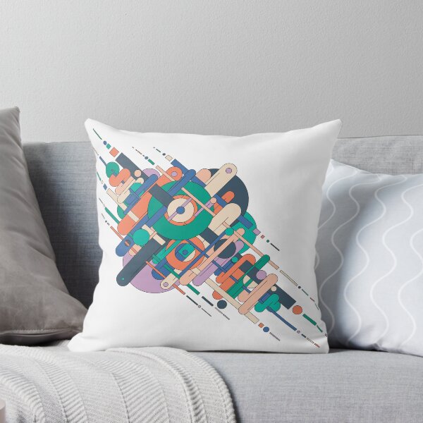 Item preview, Abstract geometric colorful vector pattern designed and sold by Familyshmot.