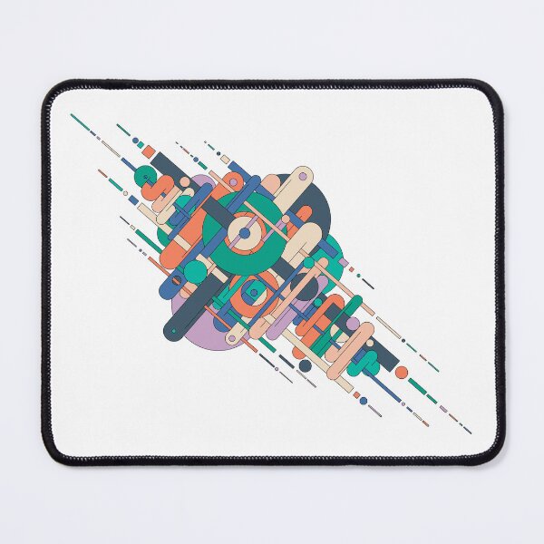 Item preview, Abstract geometric colorful vector pattern designed and sold by Familyshmot.