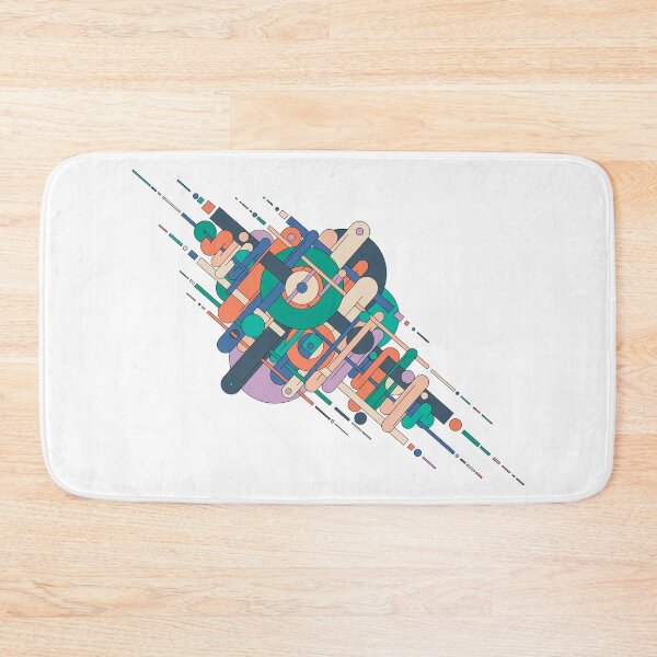Item preview, Abstract geometric colorful vector pattern designed and sold by Familyshmot.