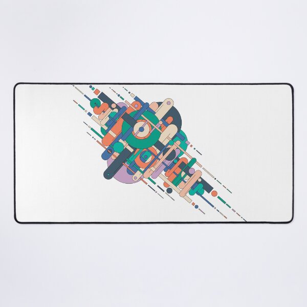 Item preview, Abstract geometric colorful vector pattern designed and sold by Familyshmot.