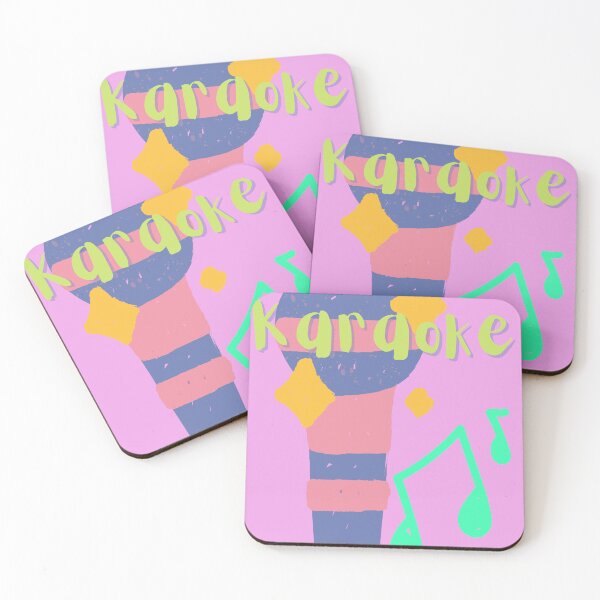 Item preview, Karaoke music colorful, pastel designed and sold by fluffyfluky.
