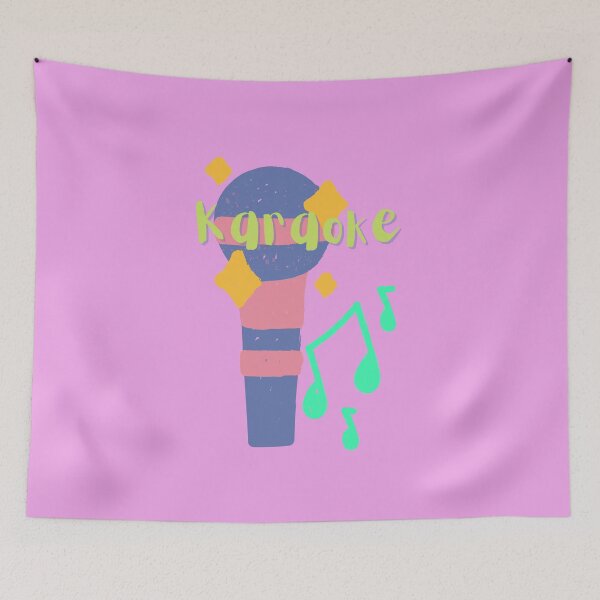 Item preview, Karaoke music colorful, pastel designed and sold by fluffyfluky.