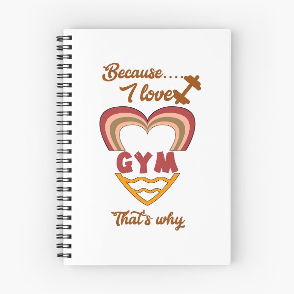 Item preview, Because I love gym, that's why...  designed and sold by Chakilogy.