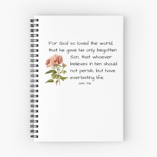 Item preview, John 3:16 For God so loved the world designed and sold by HomeTestimony.