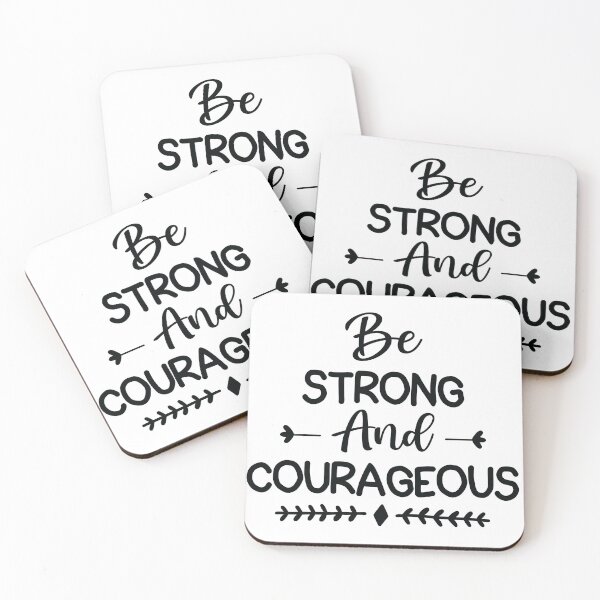 Item preview, Be strong and courageous designed and sold by Jozy-Merch.