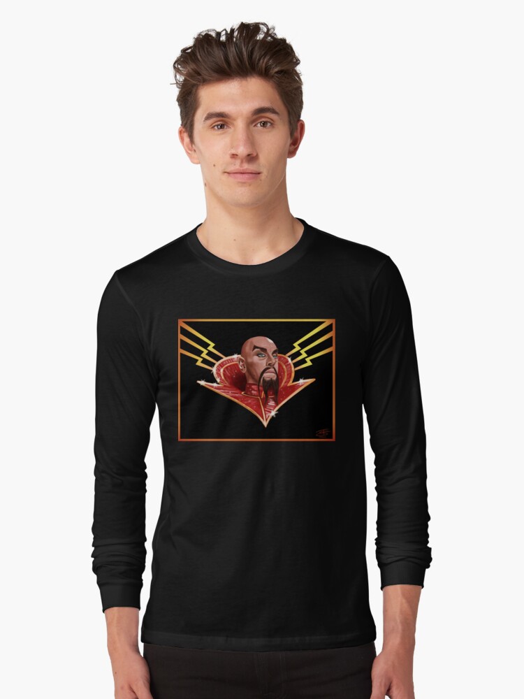 Thumbnail 1 of 5, Long Sleeve T-Shirt, Ming the Merciless designed and sold by onestay2000.