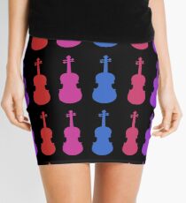 Violin Colors #2 Mini Skirt