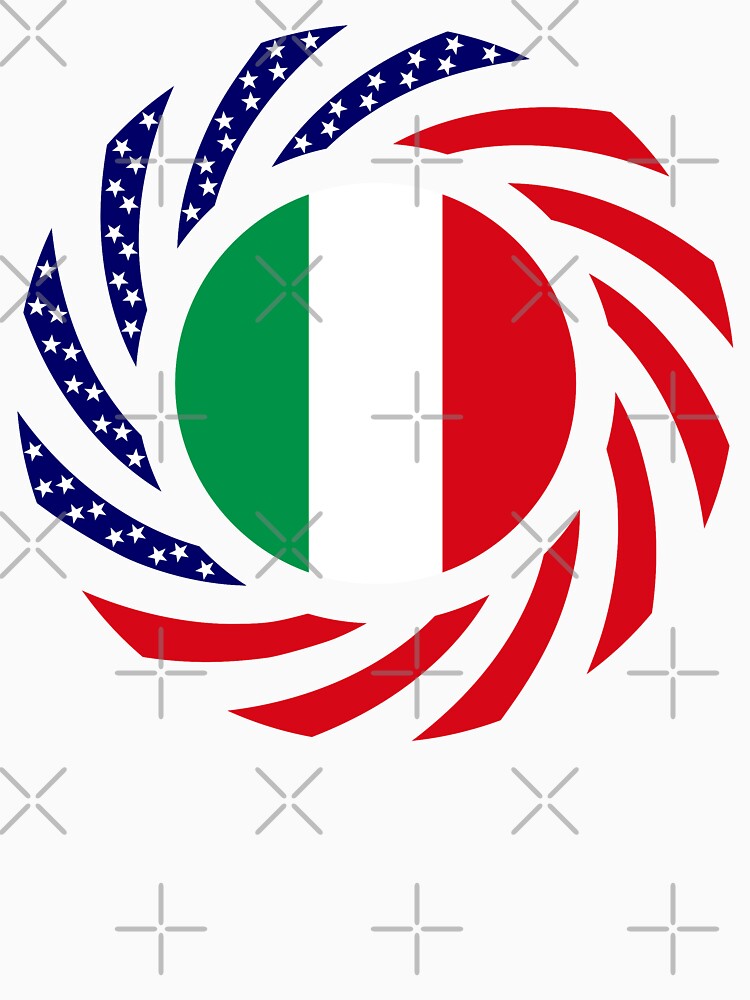 Italian American Multinational Patriot Flag Series by carbonfibreme