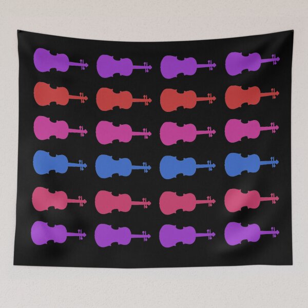 Item preview, Violin Colors #2 designed and sold by Rockett Graphics.