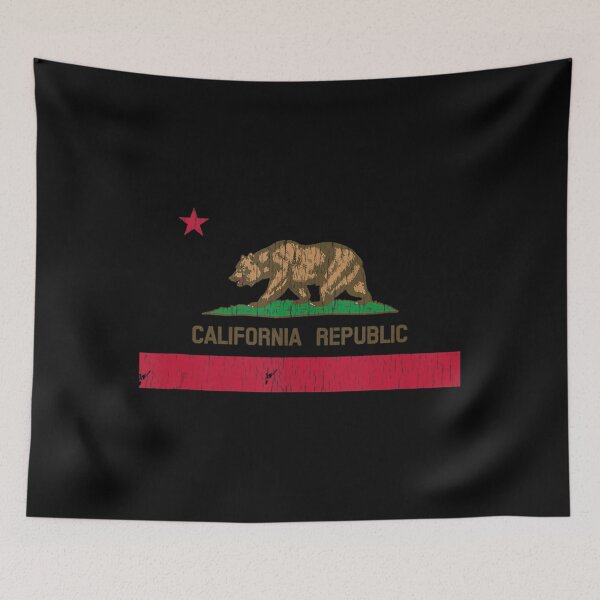Item preview, Vintage 1846 California Bear Republic State Flag designed and sold by enragedchild257.