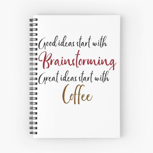 Item preview, Good ideas start with brainstorming designed and sold by Ian McKenzie.