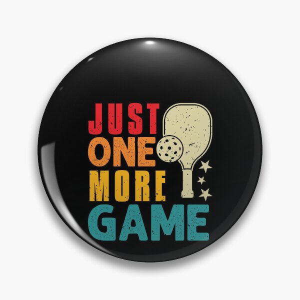 Item preview, Just One More Game Funny Pickleball designed and sold by Pointee.