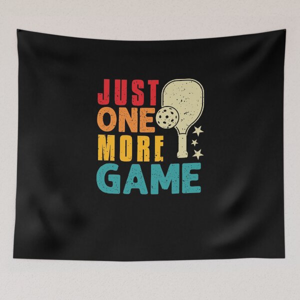 Item preview, Just One More Game Funny Pickleball designed and sold by Pointee.