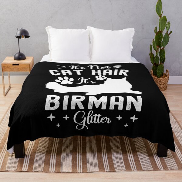 Item preview, It's Not Cat Hair It's Birman Glitter, Funny Birman Cat Owner Quotes, Sacred Birman, Sacred Cat of Burma, Owner Gifts designed and sold by PRINTED ..
