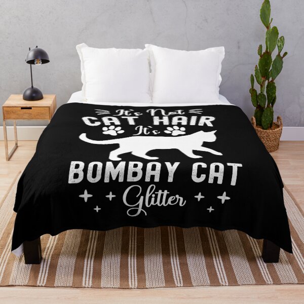 Item preview, It's Not Cat Hair It's Bombay Cat Glitter, Funny Bombay Cat Owner Quotes, Bombay Cat Owner Gifts designed and sold by PRINTED ..