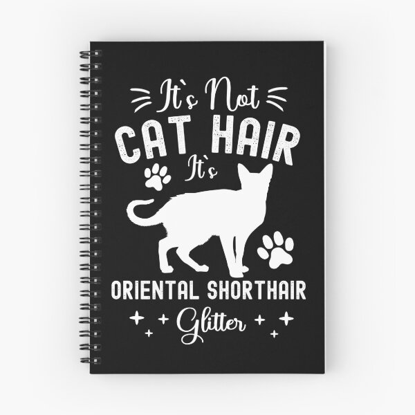 Item preview, It's Not Cat Hair It's Oriental Shorthair Glitter, Funny Oriental Shorthair Cat Owner Quotes, Foreign Type, Oriental Shorthair, Owner Gifts designed and sold by PRINTED ..