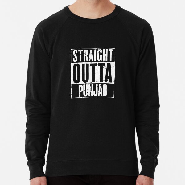 Straight Outta Punjab Lightweight Sweatshirt
