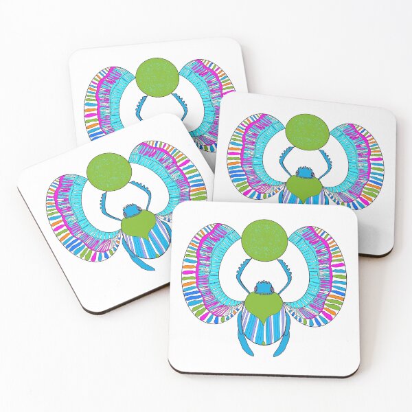 Item preview, Beautiful winged scarab beetle designed and sold by LynseysArtShop.