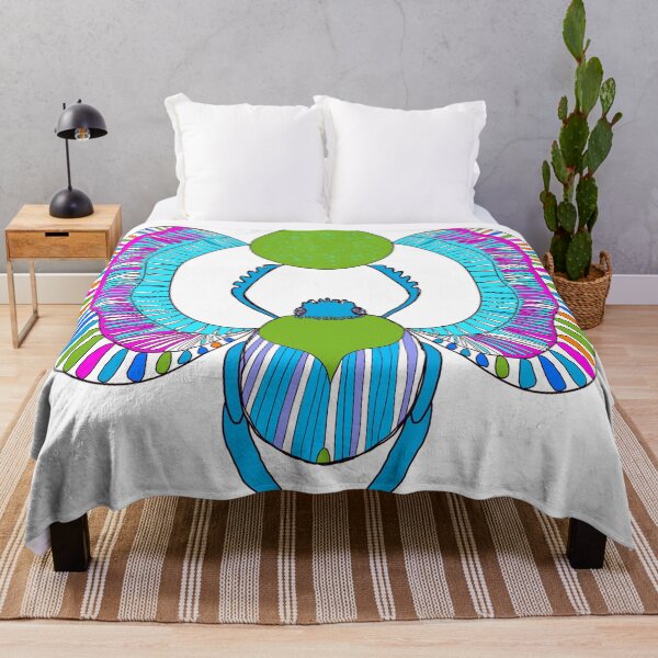 Item preview, Beautiful winged scarab beetle designed and sold by LynseysArtShop.