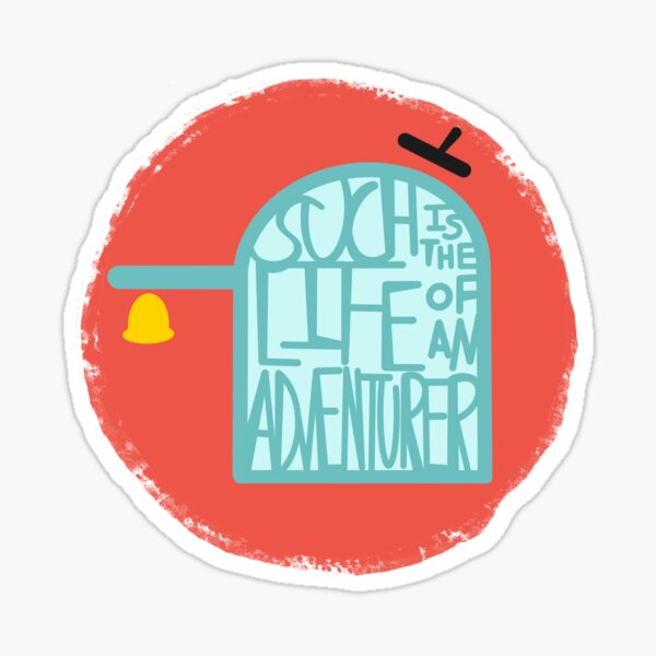 Item preview, Such is the Life of an Adventurer designed and sold by Sharpy-Shop.