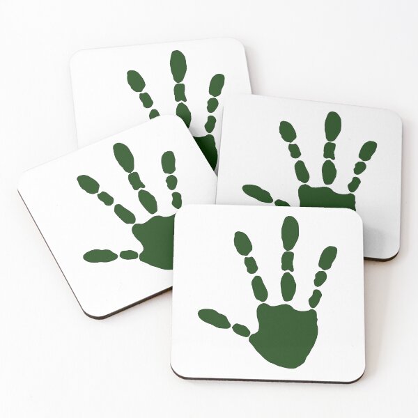 Item preview, Alien footprint in green. No text. designed and sold by Kminos.
