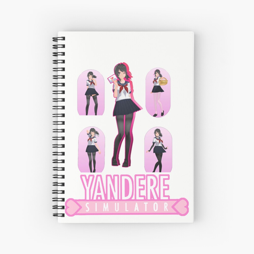 Cuaderno De Espiral Simulador De Yandere Sim De Yandere Simulador De Yandere Simulador De 5139