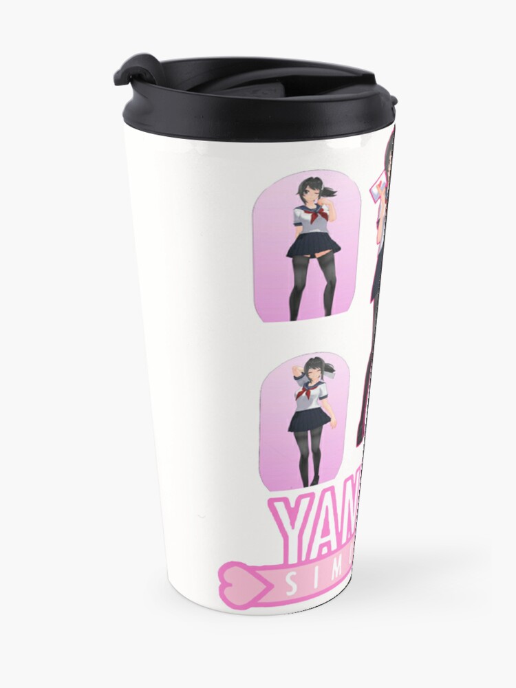 Taza De Café De Viaje Simulador De Yandere Sim De Yandere Simulador De Yandere Simulador De 9282