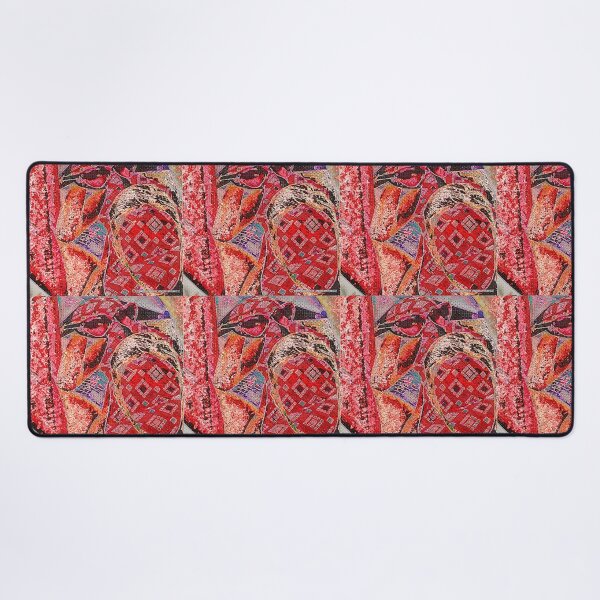Item preview, red faced pattern.collage by smiley100 designed and sold by smiley100.