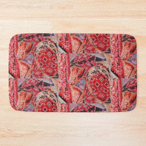 Item preview, red faced pattern.collage by smiley100 designed and sold by smiley100.