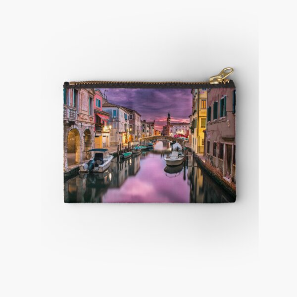 Item preview, Venice, Italy, Purple Sunset Sky, Canals  designed and sold by newburyboutique.