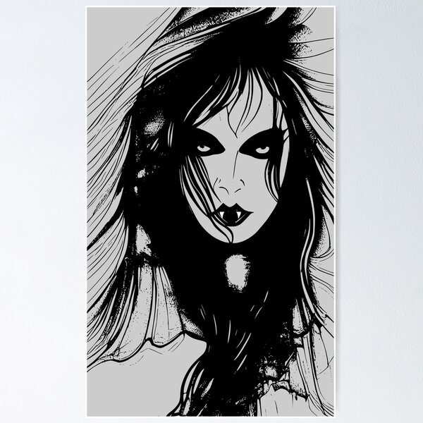 Item preview, Halloween Enchanting Vampire designed and sold by HalloweenThings.