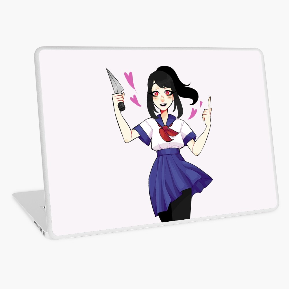 Vinilo Para Portátil Simulador De Yandere Sim De Yandere Simulador De Yandere Simulador De 2282