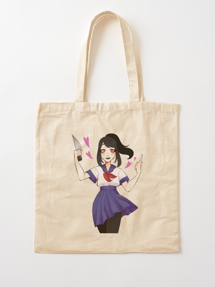 Bolsa De Tela Simulador De Yandere Sim De Yandere Simulador De Yandere Simulador De Yandere De 8839