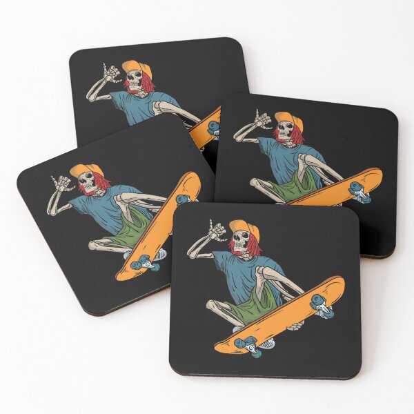 Item preview, Skull Play With Skateboard T shirt & stickers  designed and sold by Yassin  KM.