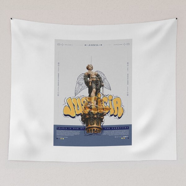 Item preview, Poster Justicia With Custome Typography and Edited Statue designed and sold by goodboy-design.