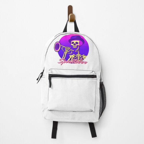 Item preview, Skeleton with a trumpet - Funny doot meme - Spooktober designed and sold by SlucidShop.