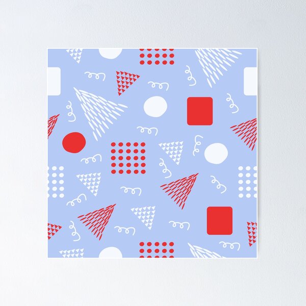 Item preview, Cute abstract seamless pattern designed and sold by OM-lova.