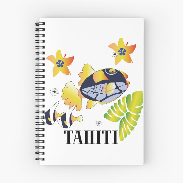 Item preview, Triggerfish and fish Tahiti designed and sold by Nanar1984.