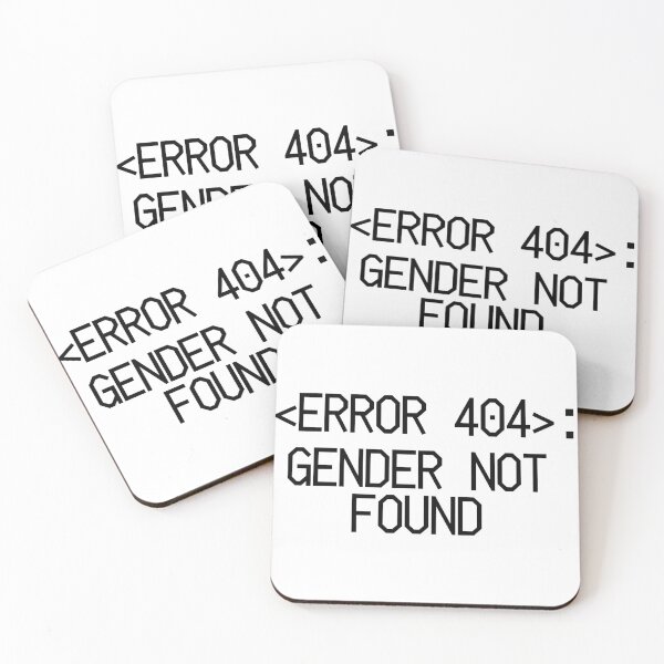 Item preview, Error 404: Gender not found (Trans/nonbinary) designed and sold by CorneliusTul.