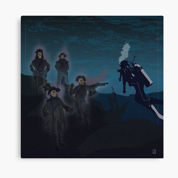 Dive Canvas Print