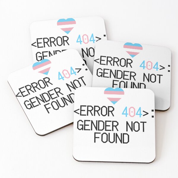 Item preview, Error 404: Gender not found (Trans/nonbinary) designed and sold by CorneliusTul.