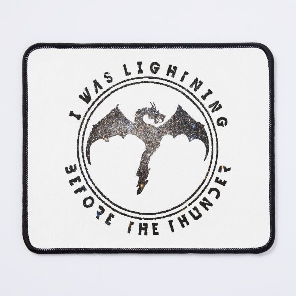 Item preview, I Was Lightning Before Thunder Galaxy designed and sold by NewPrint.