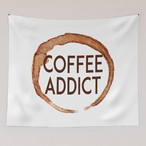 Item preview, COFFEE ADDICT CAFE FRENCH ROAST AMERICANO LATTE designed and sold by DESTINATIONS DECAL.