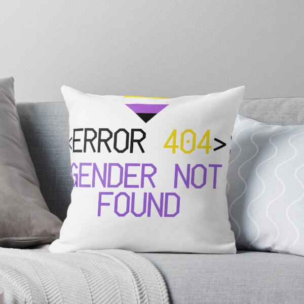 Item preview, Error 404: Gender not found (Trans/nonbinary) designed and sold by CorneliusTul.