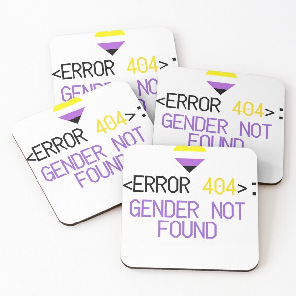 Item preview, Error 404: Gender not found (Trans/nonbinary) designed and sold by CorneliusTul.