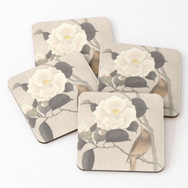 Item preview, Songbird and Flowering Camellia designed and sold by Twisted Wick.