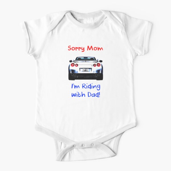 Sorry Mom - GTR Short Sleeve Baby One-Piece